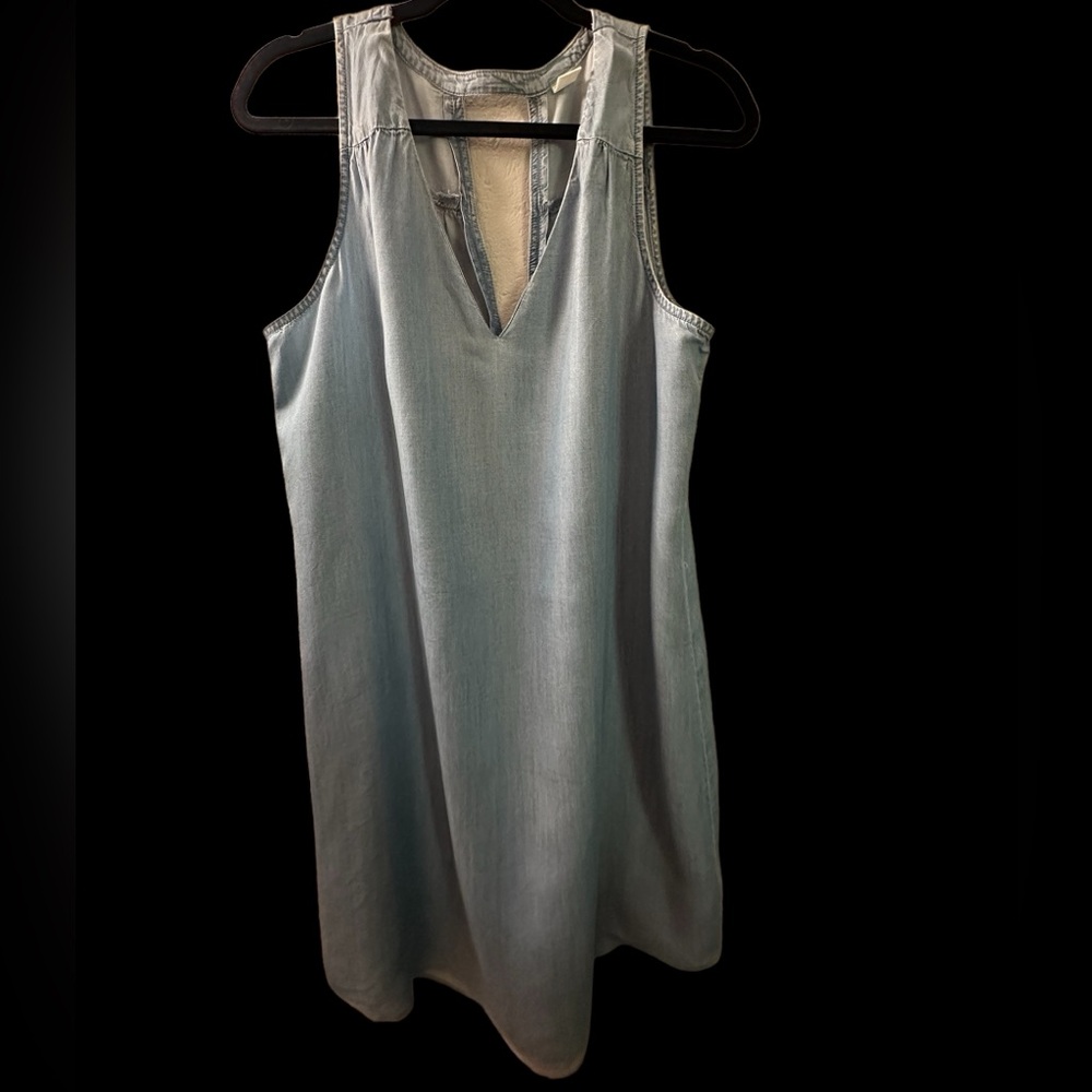 Old Navy 🌻 Lightweight Denim Sun Dress L EUC